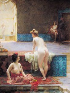 Turkkilainen kylpylä, 1896